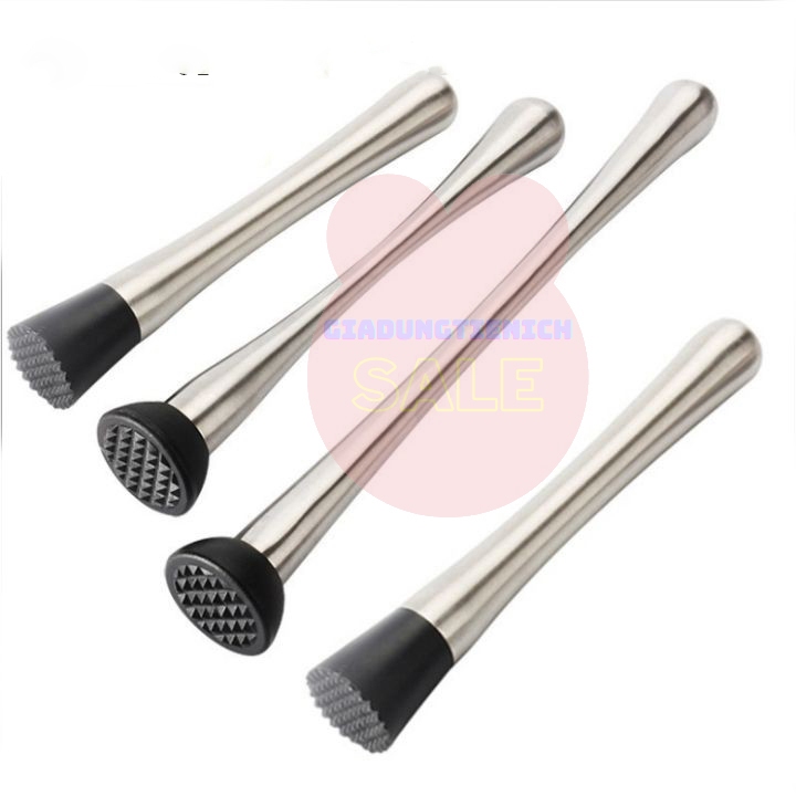 Chày Bar Dầm Pha Chế Cocktail Nhiều Size (chất liệu inox 304)