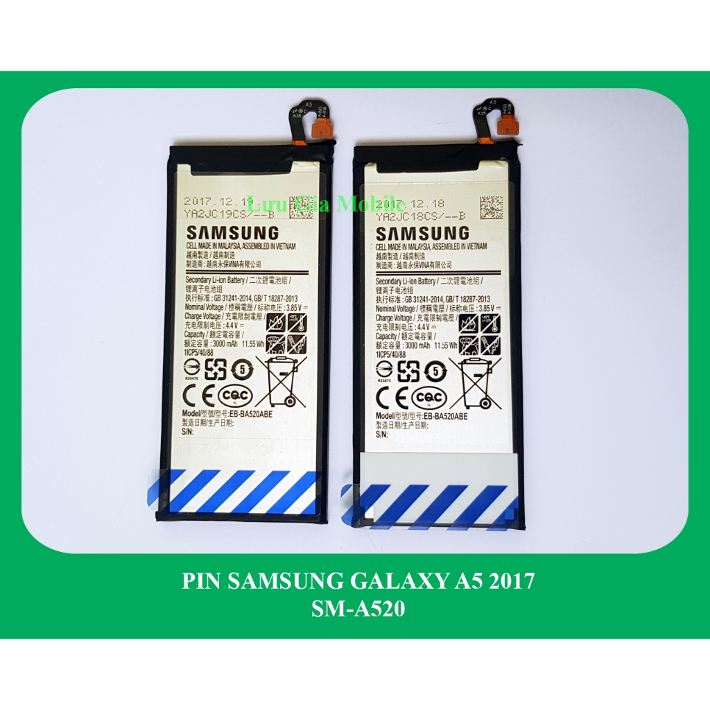 Pin Samsung Galaxy A5 2017 | pin điện  thoại a5 2017 A520