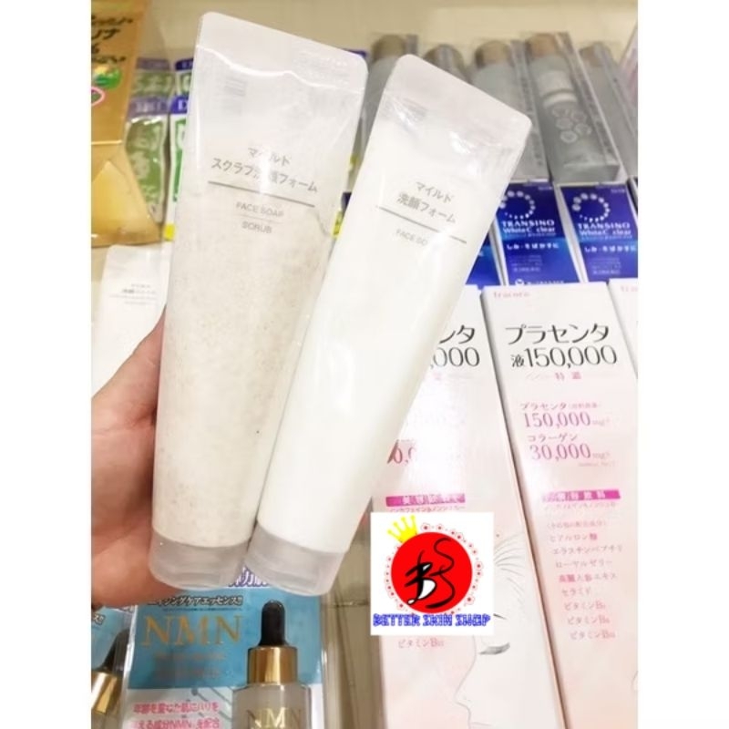 Sữa rửa mặt Muji Face Soap