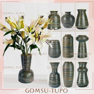 Bình hoa gốm men hỏa biến Ánh Bạc các mẫu, lọ hoa Gốm Sứ TUPO, gomsutupo decor trang trí Bát Tràng