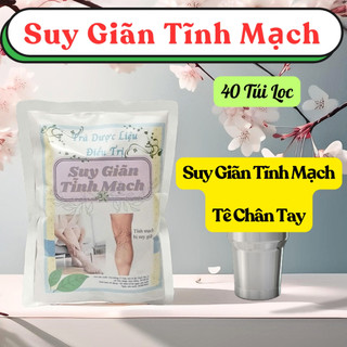 Trà Suy Giãn Tĩnh Mạch, 40 túi lọc, Tra dong y viet