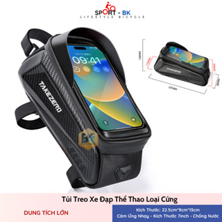 Túi Treo Sườn Xe Đạp Vỏ Cứng, Chống Nước, Túi Xe Đạp Size Lớn Đủ Kích Thước Khác Nhau - BK52