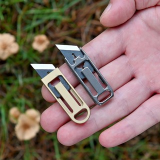 Dao rọc giấy,rạch thùng dã ngoại EDC mini (U Disk)