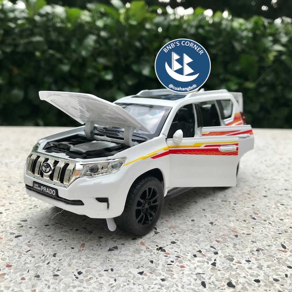[BNB's Corner] Xe mô hình 1:32 Toyota Land Cruiser Prado hãng Double Horses