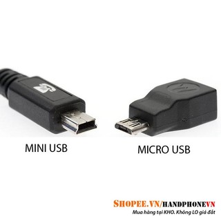 Cáp sạc kết nối data MicroUSB chân dài 12mm
