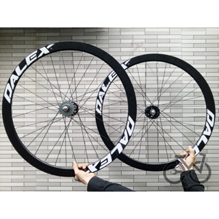 Bộ bánh xe đạp FixedGear cao 4cm-Đùm BẠC ĐẠN tặng kèm líp