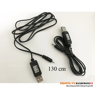 Cáp sạc USB chân kim DC2.0 2.0mm