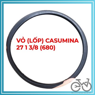 Vỏ Xe Đạp 27x1 3/8 (37 - 630) Cho Xe Đạp Phổ Thông, Lốp Xe Đạp 27x1 3/8 (37 - 630) , Săm Vỏ Ruột Lốp Xe Đạp Casumina