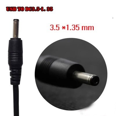 Cáp sạc USB ra chân tròn DC3.5*1.35mm DC 3.5mm