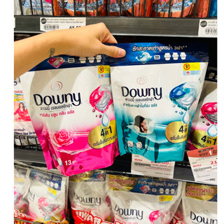 Viên giặt xả 2in1 Downy Thái Lan dùng cho máy giặt Gói 13 viên