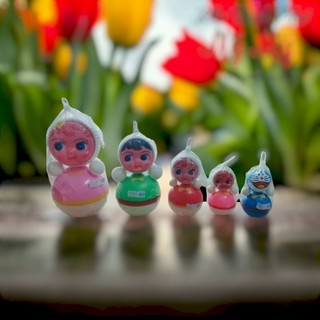 Lật đật búp bê Nga và Doremon tuổi thơ nhiều size