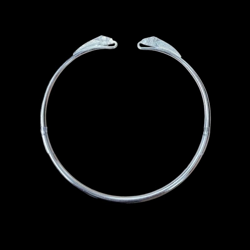 [ HOẢ TỐC ] Kiềng đeo cổ hở hình con cá mặc áo dài, áo bà ba, kiềng cổ dân tộc