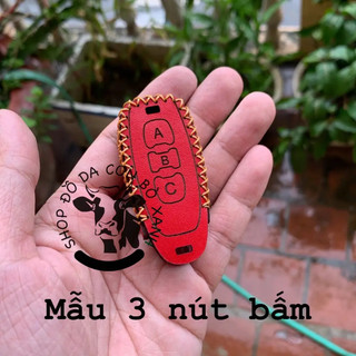 Bao da bọc ốp chìa khoá hyperion mẫu bé handmade da thật