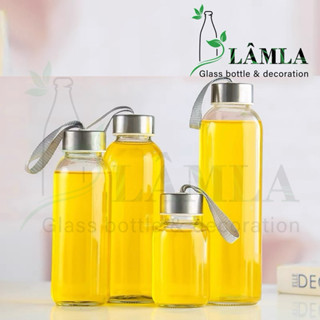 Chai Thuỷ Tinh Nắp Dây - Nắp Nhôm Bạc 150ml 300ml - 500ml - 750ml | Đựng Saffon Mật Ong , Trà Detox