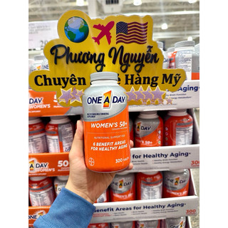  Viên Uống Bổ Sung Vitamin Tổng Hợp Cho Nữ Trên 50 Tuổi • ONE A DAY WOMEN'S 50+