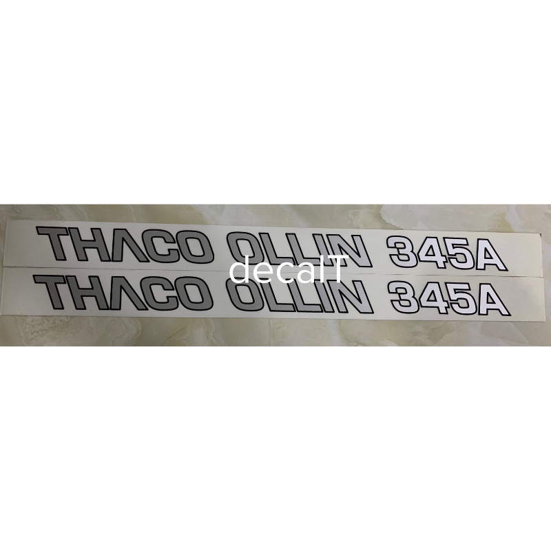 Tem Chữ Dán Thaco Ollin 345A