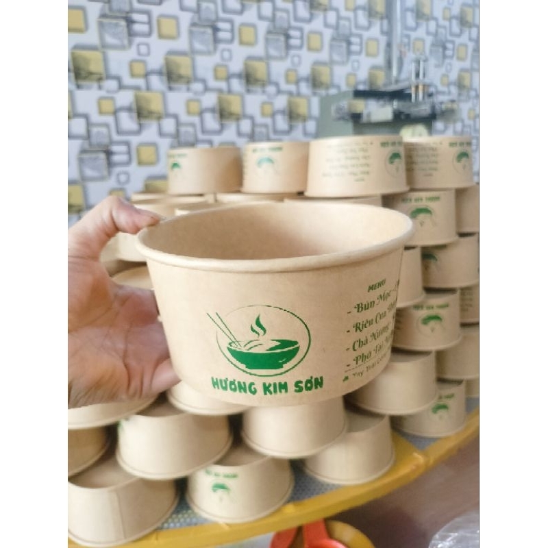 Thanh lý 100c  tô giấy karats, tô giấy in logo bị lỗi