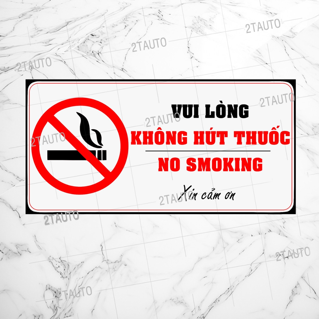 LOGO KHÔNG HÚT THUỐC: SKU:thuocla
