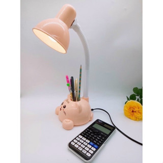 ĐÈN HỌC ĐỂ BÀN LED CHỐNG CẬN HÌNH THÚ DỄ THƯƠNG CHO BÉ – TẶNG KÈM BÓNG LED