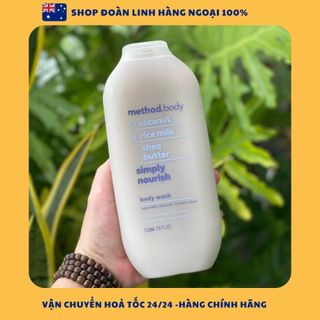 (Vitamin úc đi air) Sữa tắm Method body, hàng Úc