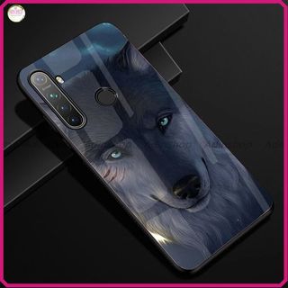 Ốp kính Realme C3 realme 5 5i 5 pro mặt lưng ép kính chống bể nhiều mẫu đẹp