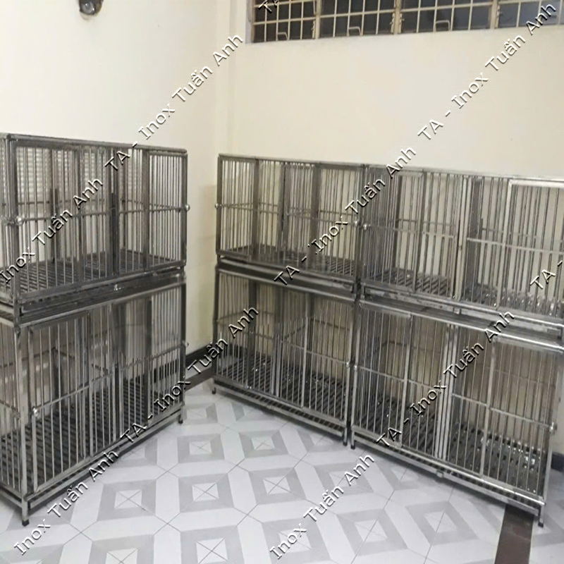 Lòng chó, chuồng chó inox CCTA-5080