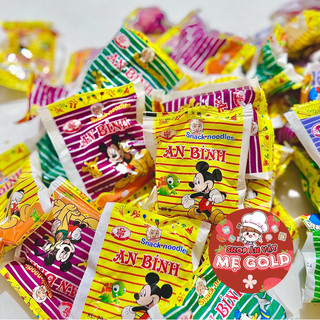 [Bịch ~50 gói] Mì tôm trẻ em ăn liền, mì trẻ em tẩm vị, sỉ đồ ăn vặt cổng trường