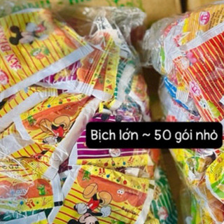 [Bịch ~50 gói] Mì tôm trẻ em ăn liền, mì trẻ em tẩm vị, sỉ đồ ăn vặt cổng trường
