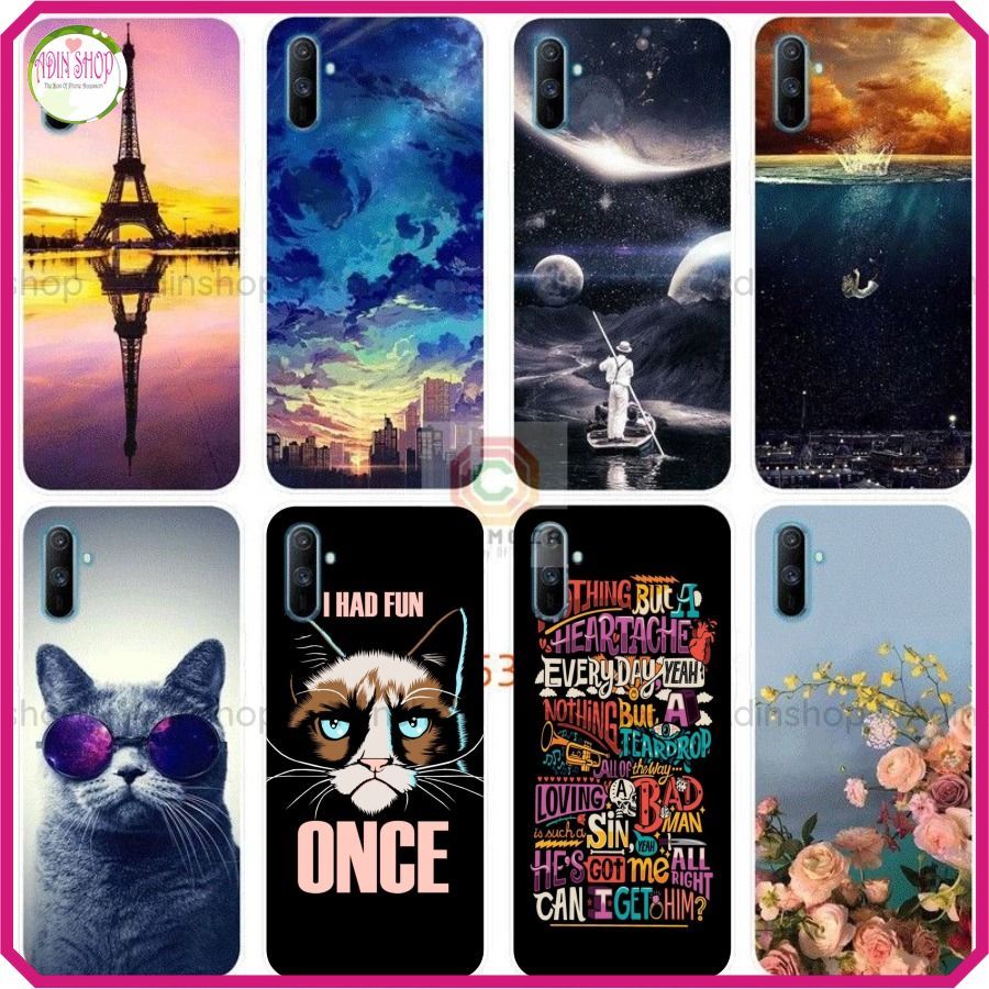 Ốp lưng Realme C3i in hình dễ thương