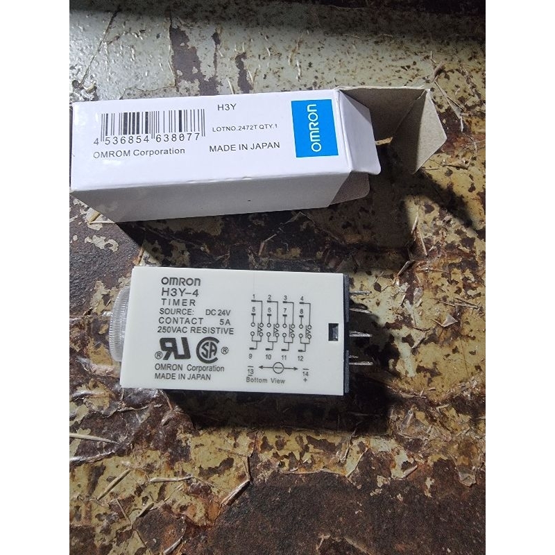 THỜI GIAN  H3Y- 2 -24V 5s -> 60s kèm đế