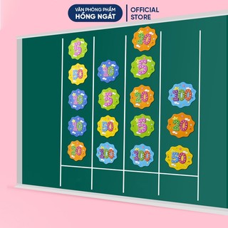 HOA TÍCH ĐIỂM CÓ NAM CHÂM [Set 20 bông]