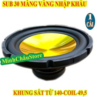 LOA SUB 30 VÀNG MÀNG ĐẸP TỪ 140 COIL 50 - CHUYÊN ĐÓNG LOA SUB LOA SUB RỜI. GIÁ 1 CHIẾC