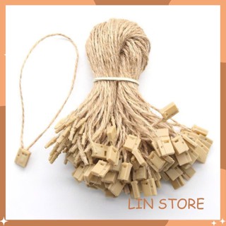 100 Sợi - Dây Thừng Treo Nhãn Mác - Dây Thừng Treo Tag Quần Áo - Loại Tốt