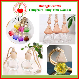 Sỉ SLL - Lọ Đựng Tinh Dầu Treo Xe - Lọ Chiết Nước Hoa Lọ Lục Lăng Đựng Tinh Dầu - Duonghieu6789