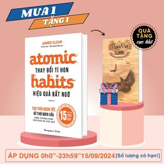Sách - Atomic Habits - Thay Đổi Tí Hon Hiệu Quả Bất Ngờ (Tái Bản 2024)