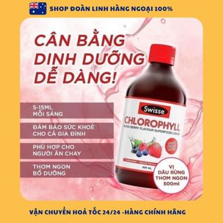 Nước diệp lục Swisse Chlorophyll 500ml