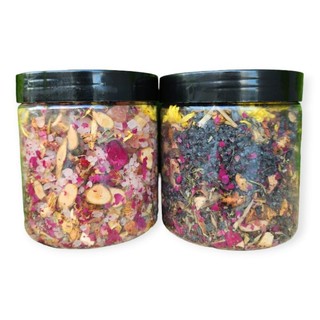 Muối Ngâm Chân Thảo Dược – Hồng Himalaya | Lá Lốt, Gừng, Sả, Quế, Ngải Cứu | Thư Giãn, Giảm Hôi Chân, Ngủ Ngon