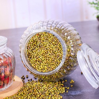 Hũ Thủy Tinh Sọc Đựng Thực Phẩm