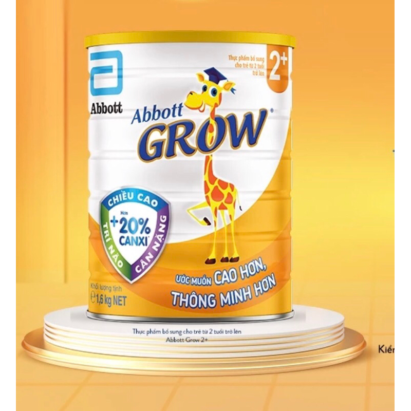 Sữa bột Abbott Grow 2+ 1,6kg
