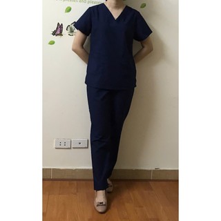 Đồng Phục Spa, Đồng Phục Thẩm Mỹ -[ màu Xanh Đen ]-