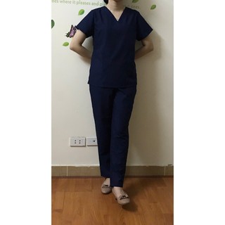 Đồng Phục Spa, Đồng Phục Thẩm Mỹ -[ màu Xanh Đen ]-
