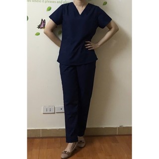 Đồng Phục Spa, Đồng Phục Thẩm Mỹ -[ màu Xanh Đen ]-