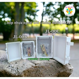 Tủ điện bảo vệ trong nhà và ngoài trời Nhựa ABS chống nước cao cấp LIOA JL 00B và JL00C