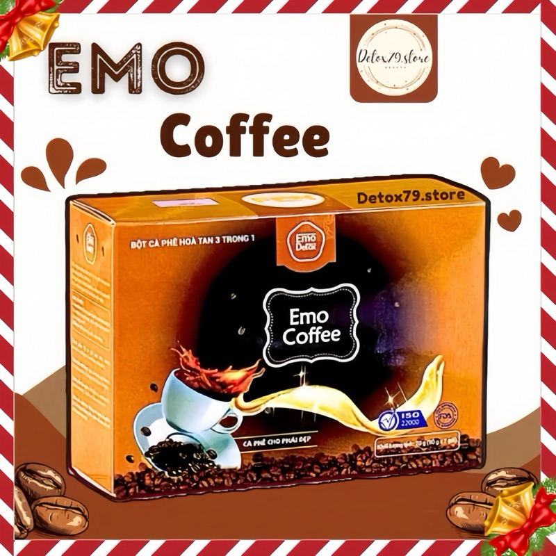 Emoslim By Fen vị Cà Phê - Emo Coffee Hỗ Trợ Kiểm soát cân nặng, giữ dáng Chính Hãng