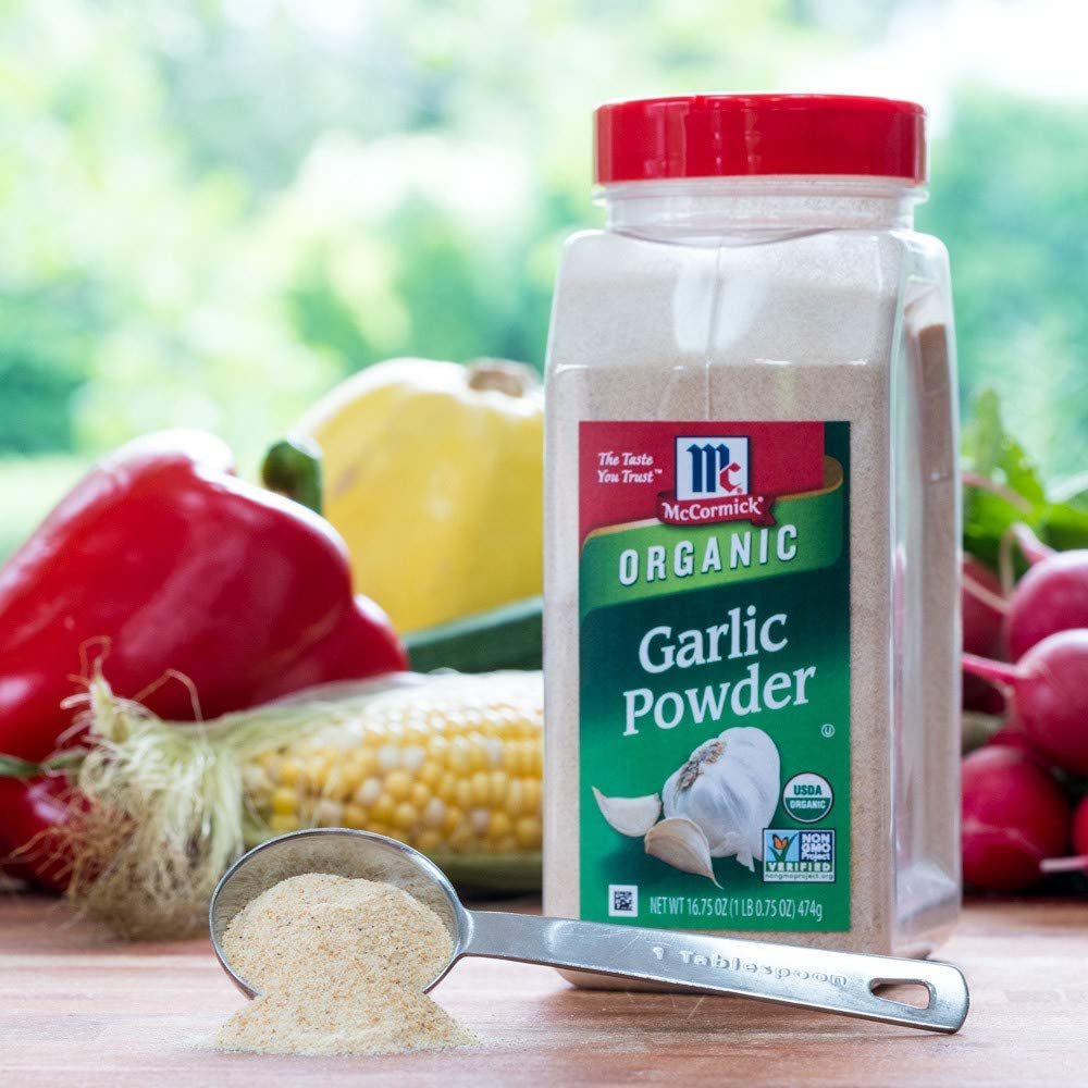 Bột tỏi hữu cơ (Organic Garlic Powder) -  McCormick - 474g