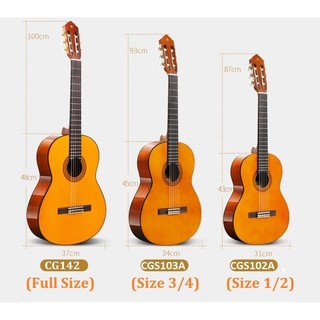Đàn Guitar YAMAHA Classic CG142C