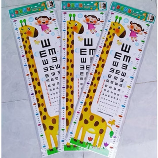 Thước đo chiều cao dán tường hình huơu