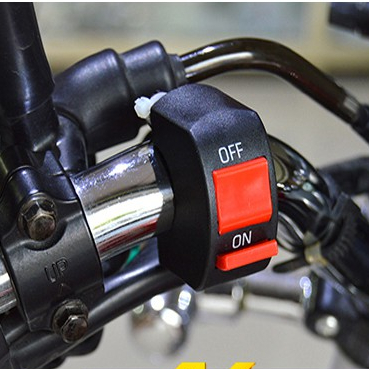 Công tắc on-off xe mô tô lắp ghi đông