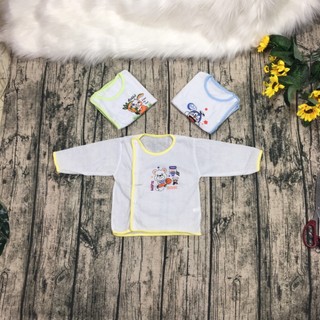 Áo sơ sinh dài tay RẺ ( Combo 10 áo)