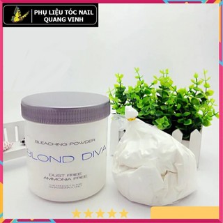 Hũ bột tẩy tóc blond diva 400g (siêu rẻ siêu mịn)